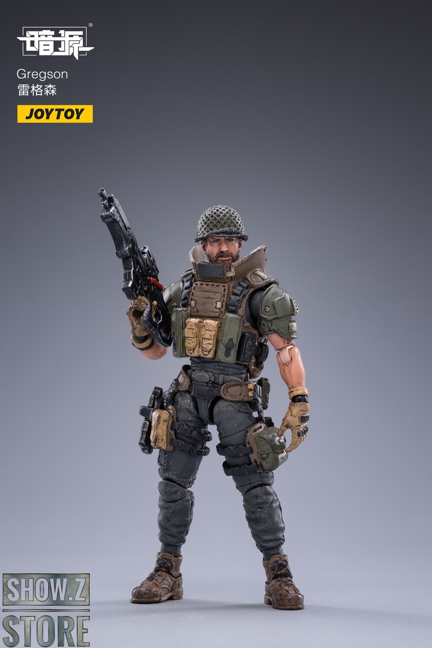 JoyToy Gregson soldier front standing action pose tactical JoyToy Gregson soldier front standing action pose tactical