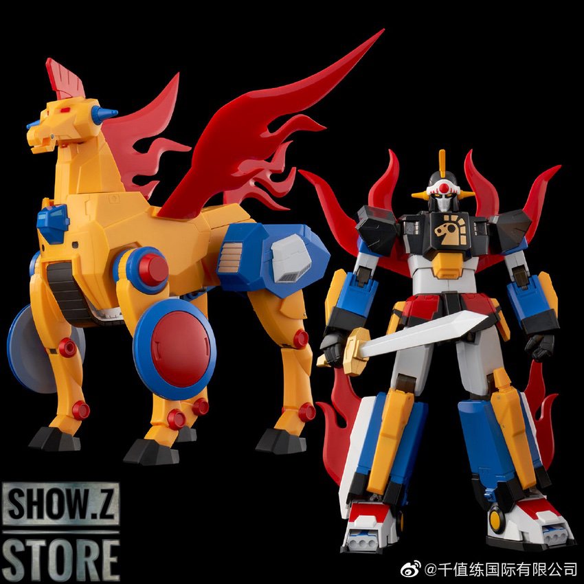 Sentinel RIOBOT Yattodetaman Daikyojin red blue yellow robot Sentinel RIOBOT Yattodetaman Daikyojin red blue yellow robot