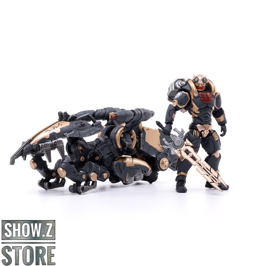 JoyToy Saluk Flame Dragon Cavalry Shadow tan black figure set JoyToy Saluk Flame Dragon Cavalry Shadow tan black figure set