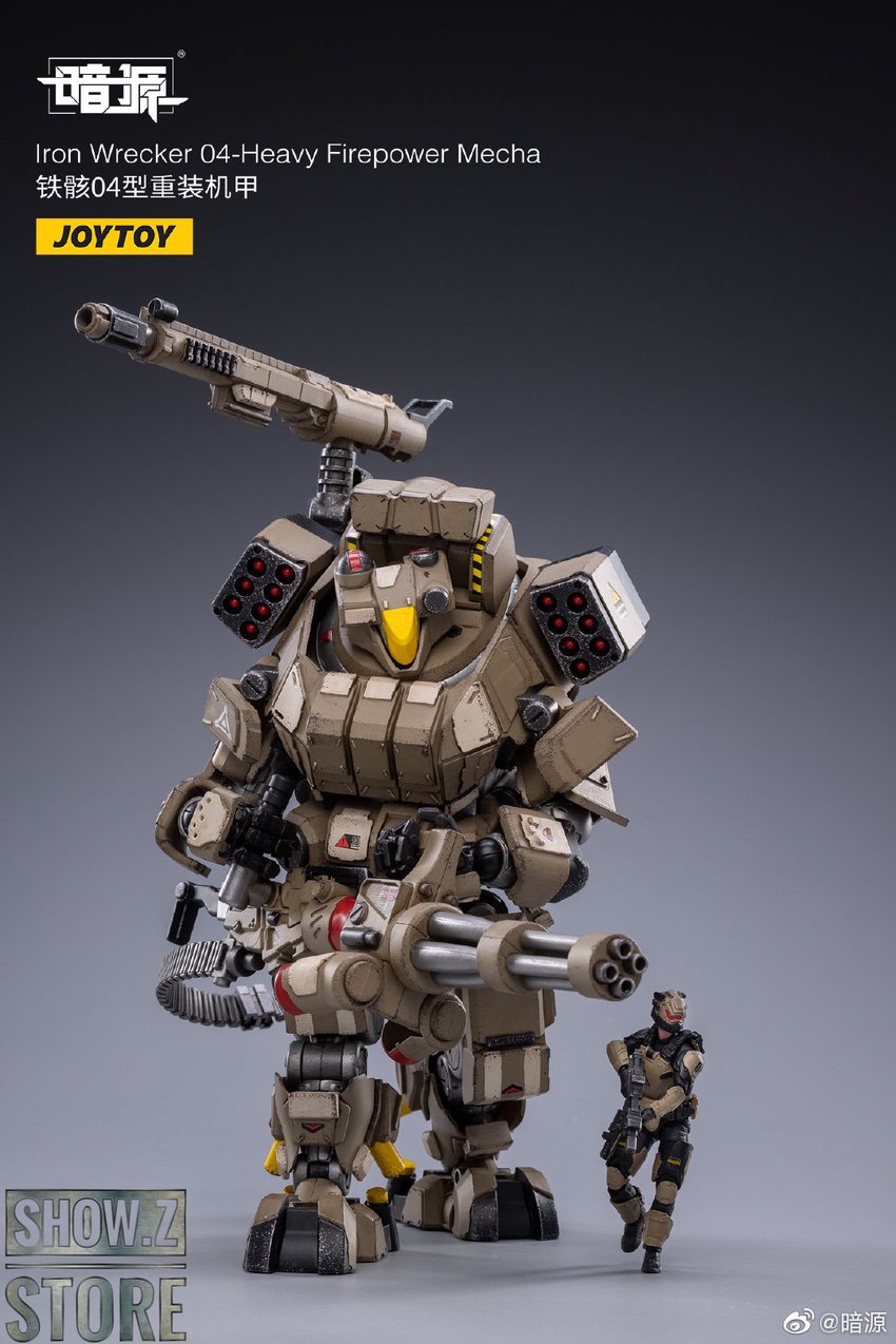 JoyToy Iron Wrecker 04 Heavy Firepower Mecha pilot dynamic JoyToy Iron Wrecker 04 Heavy Firepower Mecha pilot dynamic