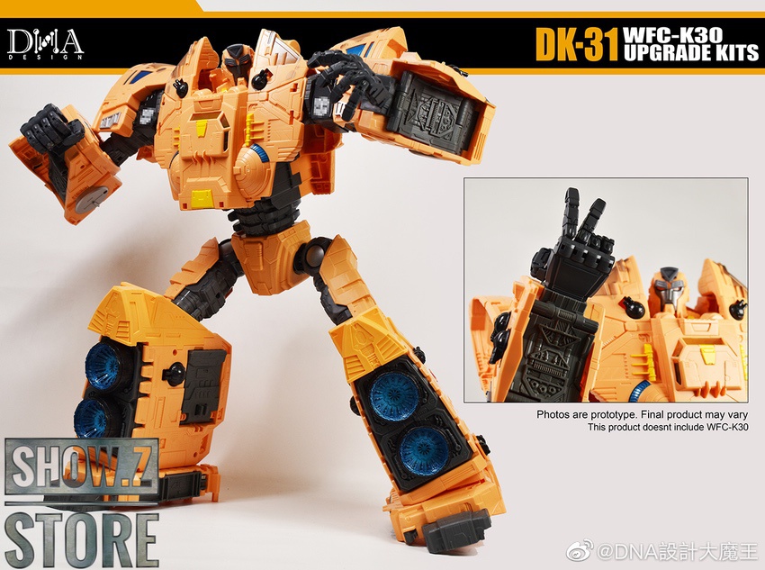 Autobot Ark robot form orange upgrade armor equipped action Autobot Ark robot form orange upgrade armor equipped action