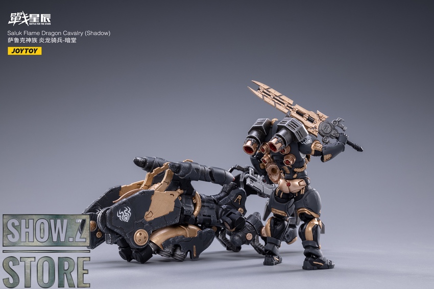 JoyToy Saluk Dragon Cavalry Shadow beast rider action display JoyToy Saluk Dragon Cavalry Shadow beast rider action display