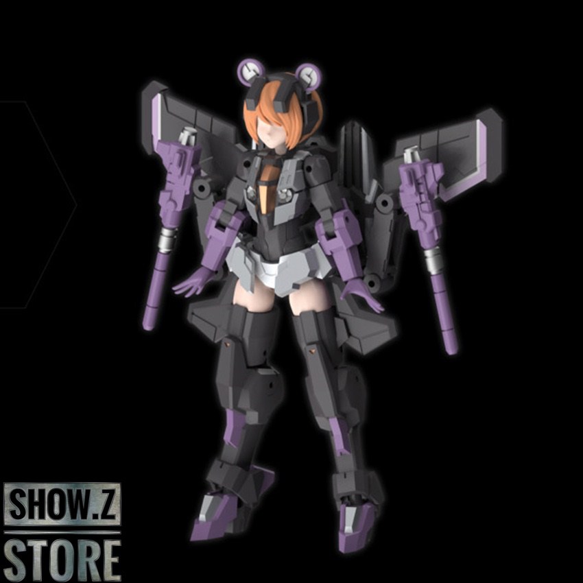 IronFactory SkyWing Skywarp animed figure purple black anime pose IronFactory SkyWing Skywarp animed figure purple black anime pose