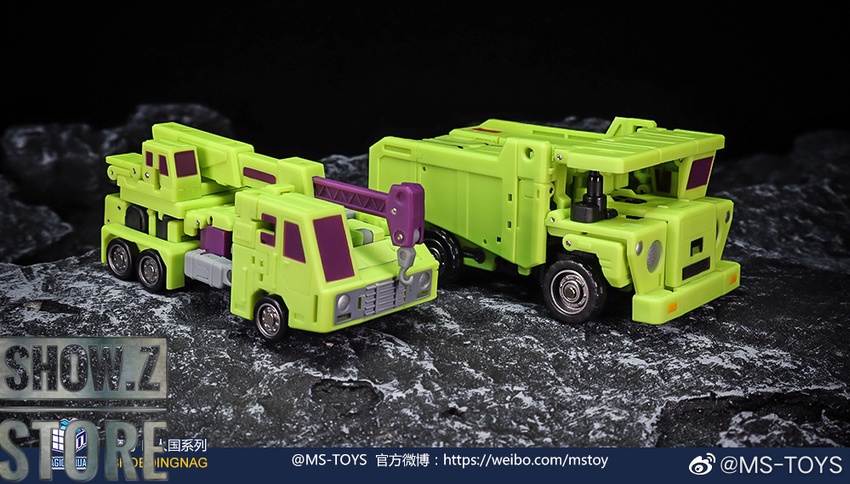 Hook Long Haul vehicle mode lime green purple truck side Hook Long Haul vehicle mode lime green purple truck side