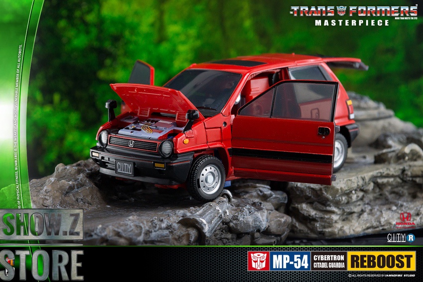 MP-54 Reboost in red car form MP-54 Reboost in red car form