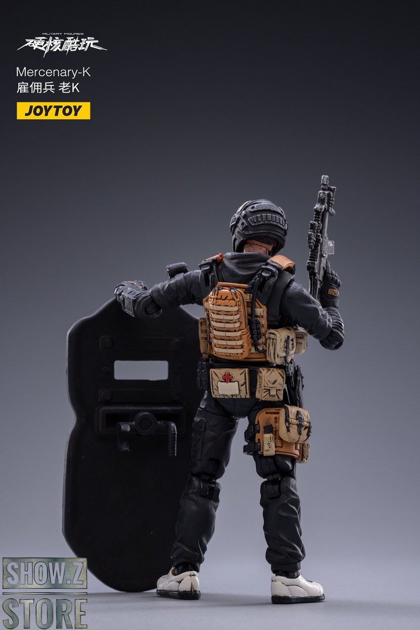 JoyToy Mercenary K accessories shield backpack gear included JoyToy Mercenary K accessories shield backpack gear included