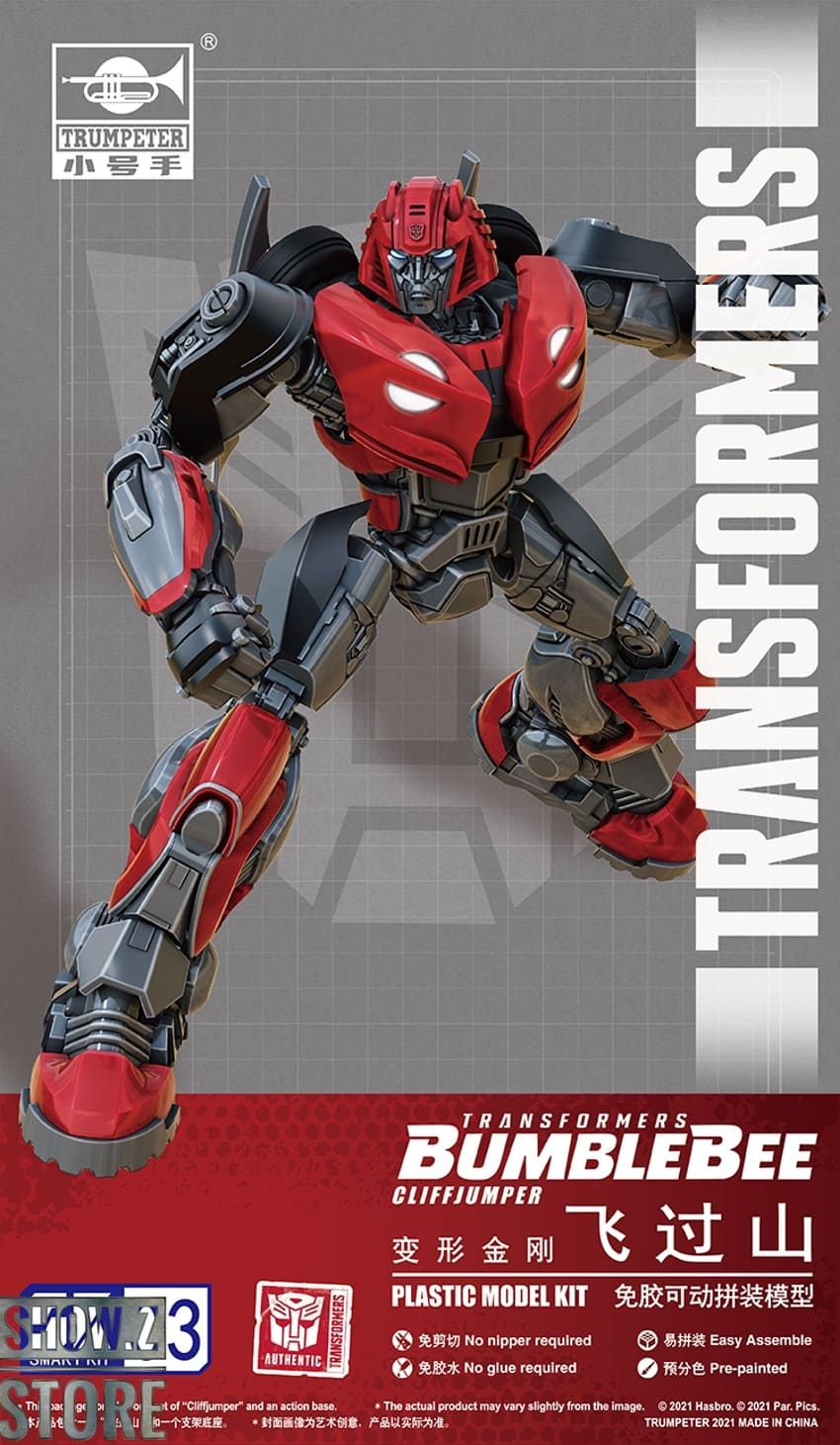 Trumpeter Transformers Movie Cliffjumper red robot figure display Trumpeter Transformers Movie Cliffjumper red robot figure display