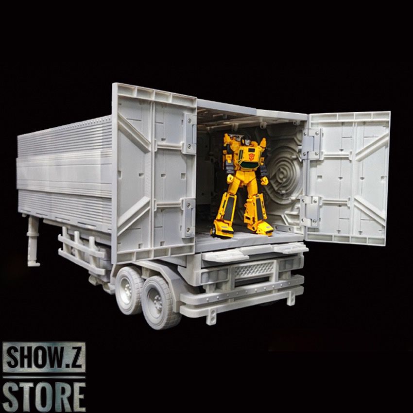 Lewin Resources Trailer for Atlas Optimus Prime white cargo Lewin Resources Trailer for Atlas Optimus Prime white cargo
