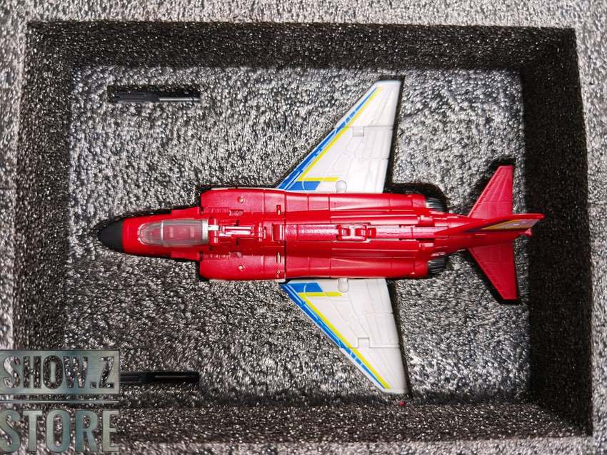 Zeta Toys ZC-04 Flyfire Fireflight red white jet robot sword Zeta Toys ZC-04 Flyfire Fireflight red white jet robot sword
