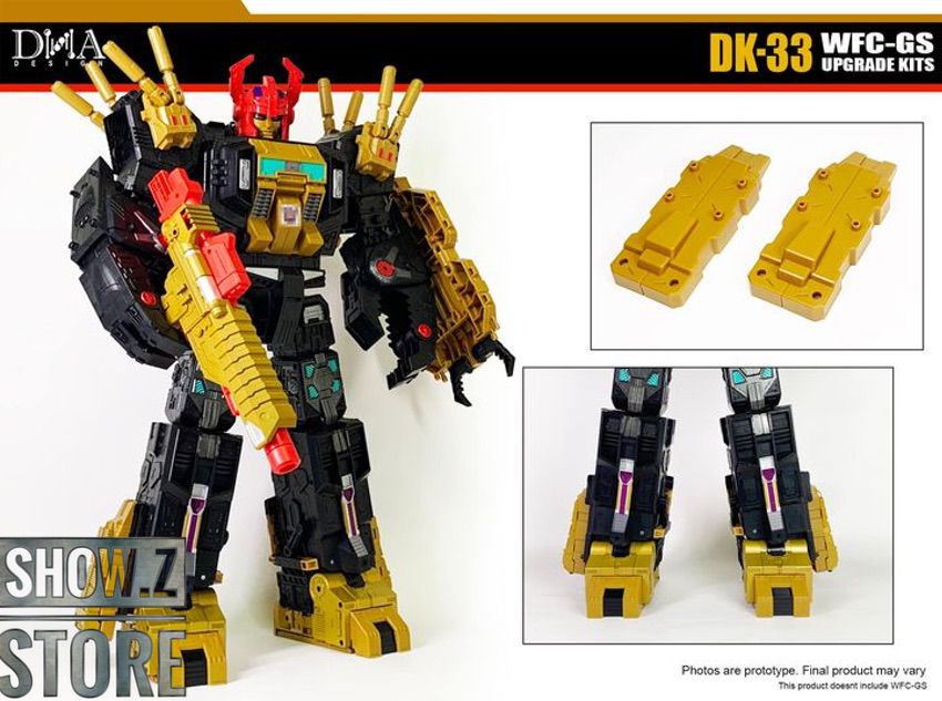 DK-33 Zarak upgrade kit fully assembled armor detail view DK-33 Zarak upgrade kit fully assembled armor detail view