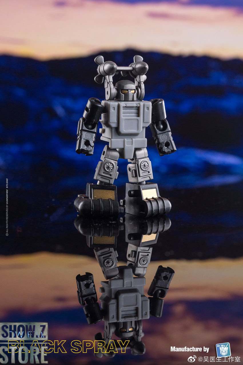 Dr.Wu Seaspray Acid Storm robot pair purple grey variant colors Dr.Wu Seaspray Acid Storm robot pair purple grey variant colors