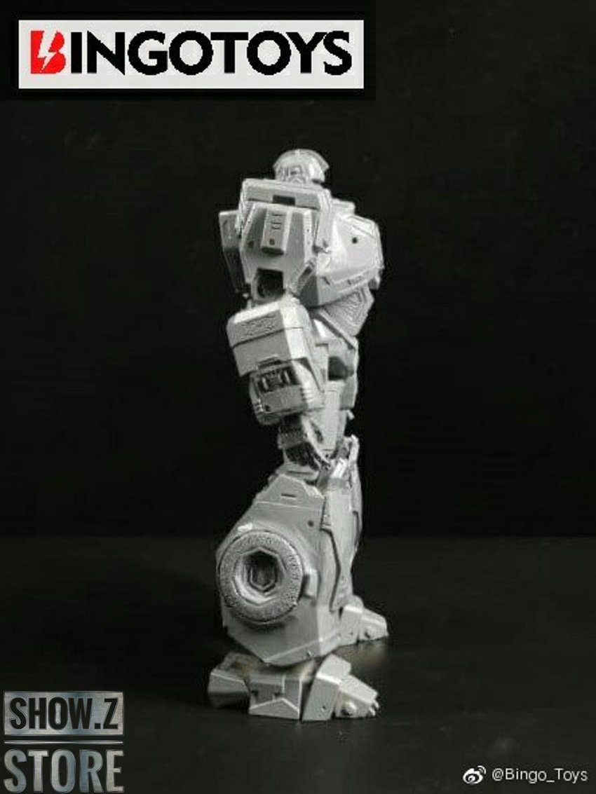 Ironhide figure back profile side angle view showcase Ironhide figure back profile side angle view showcase