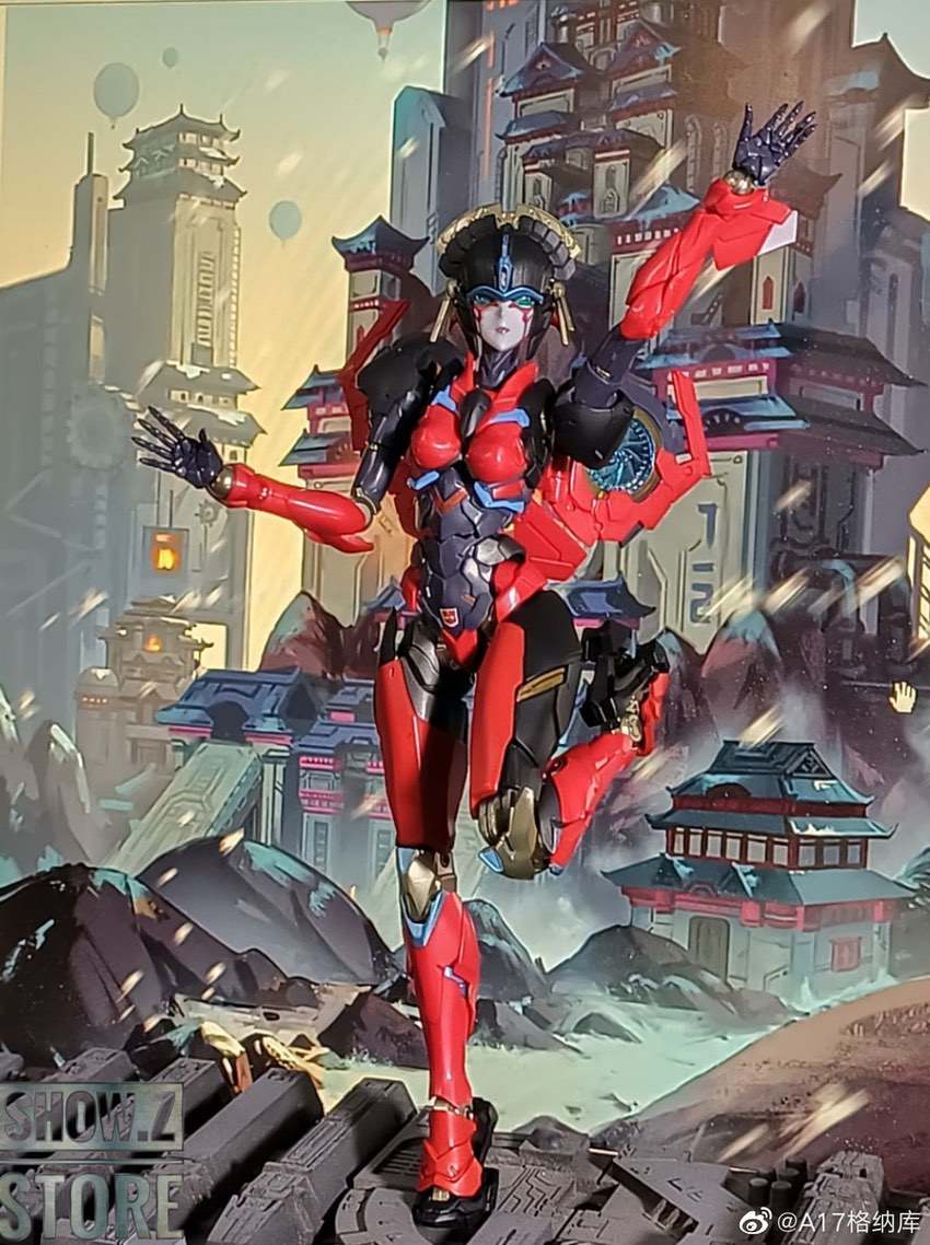 Flame Toys Furai Model IDW Windblade robot in sealed box package Flame Toys Furai Model IDW Windblade robot in sealed box package