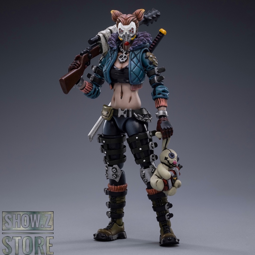 JoyToy Ailie female warrior figure rifle gun standing pose JoyToy Ailie female warrior figure rifle gun standing pose