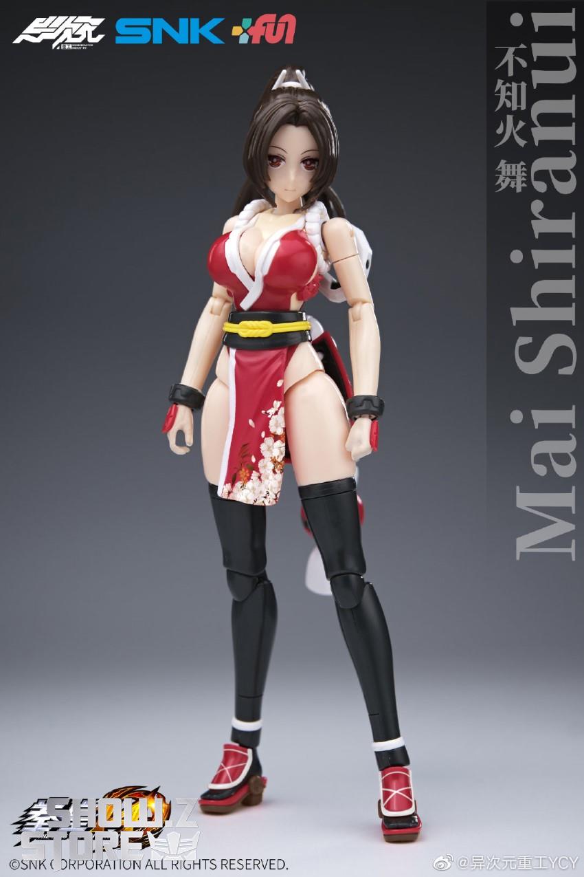 Mai Shiranui standing neutral pose in traditional costume Mai Shiranui standing neutral pose in traditional costume