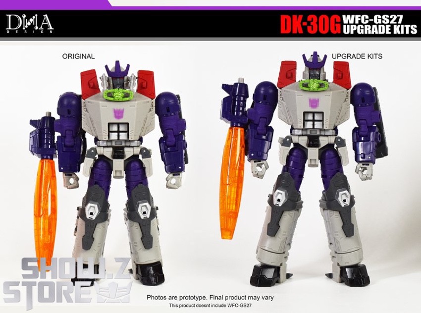 Galvatron robot upgrade kit original versus upgraded comparison Galvatron robot upgrade kit original versus upgraded comparison