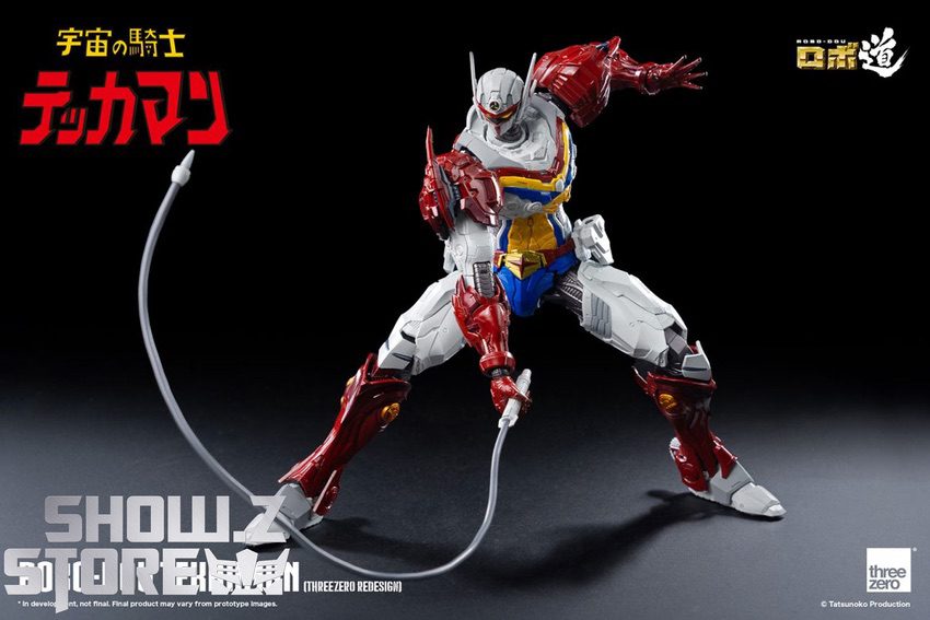 Threezero Tekkaman Space Knight fully articulated dynamic action Threezero Tekkaman Space Knight fully articulated dynamic action