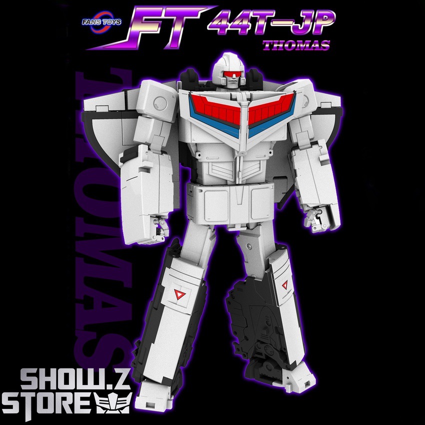 FansToys Thomas Astrotrain G1 Japan white robot standing hero FansToys Thomas Astrotrain G1 Japan white robot standing hero