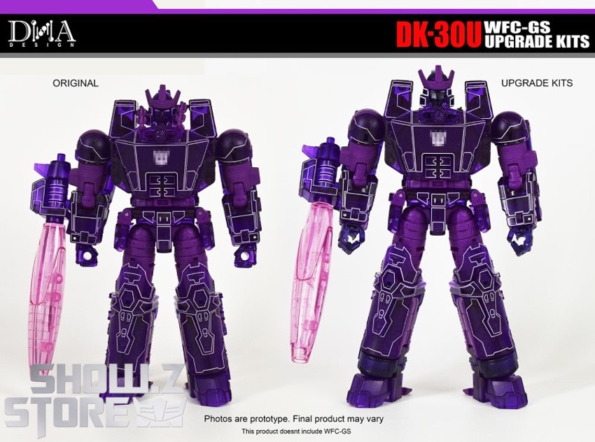 Galvatron Unicron upgrade robot purple armor standing pose Galvatron Unicron upgrade robot purple armor standing pose