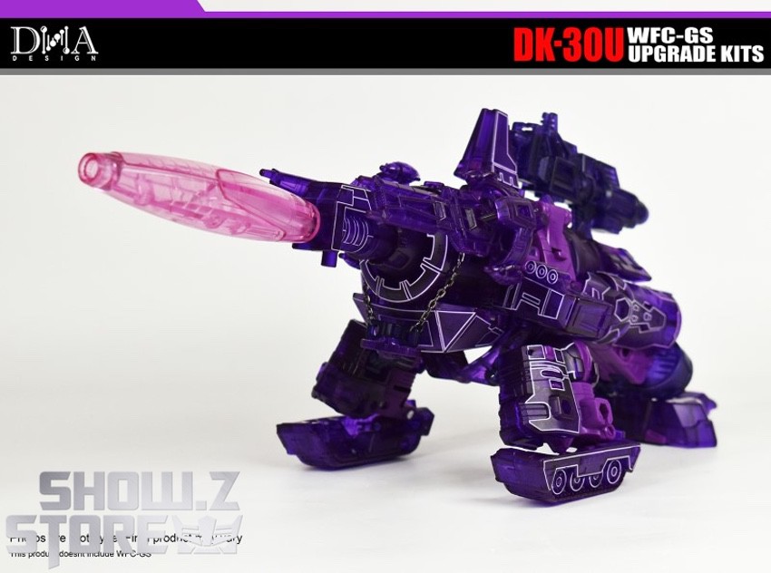 Galvatron upgrade kit robot side view pink sword accessory Galvatron upgrade kit robot side view pink sword accessory