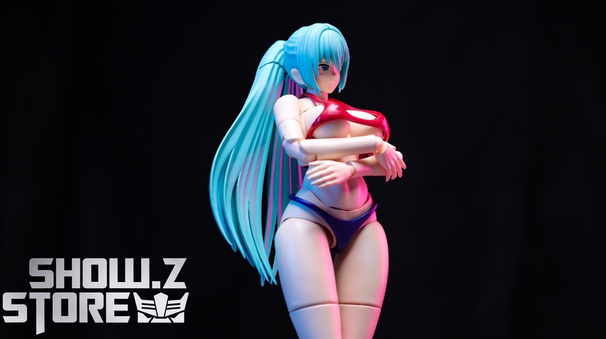 Figure portrait closeup with accessories Figure portrait closeup with accessories