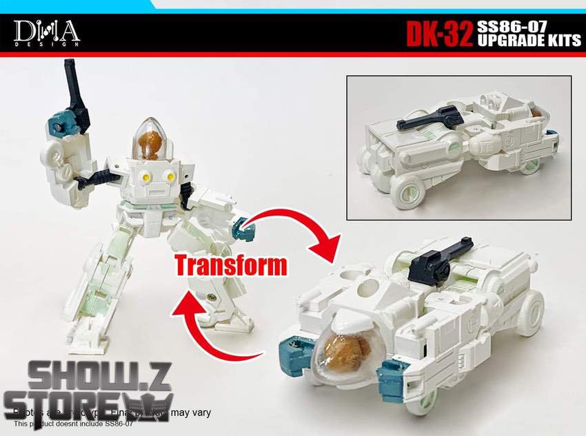 DK-32 Slug upgrade kit transformation process comparison view DK-32 Slug upgrade kit transformation process comparison view