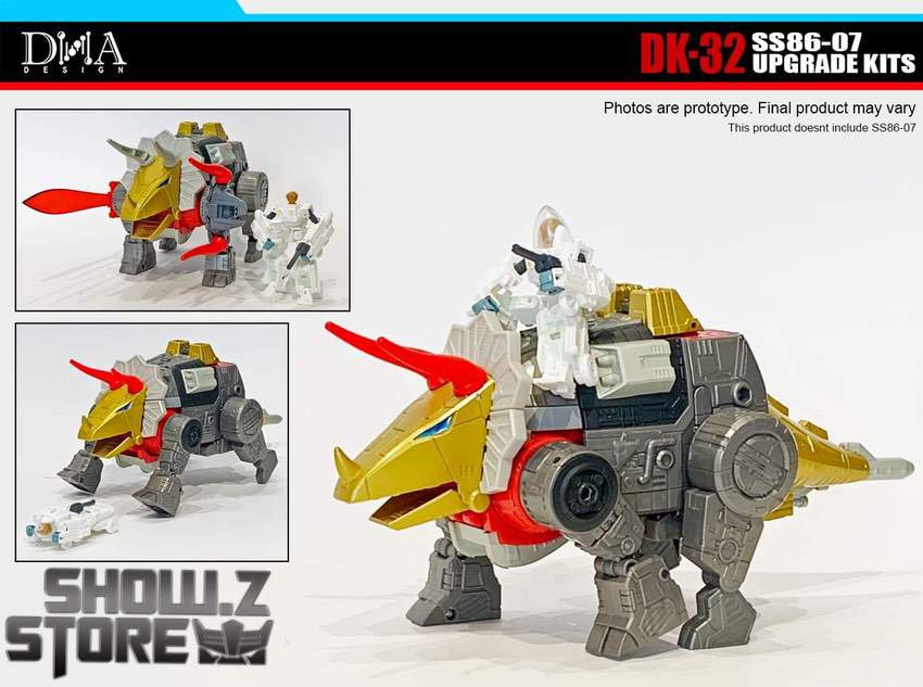 DK-32 Slug upgrade kit enhanced beast mode form display DK-32 Slug upgrade kit enhanced beast mode form display