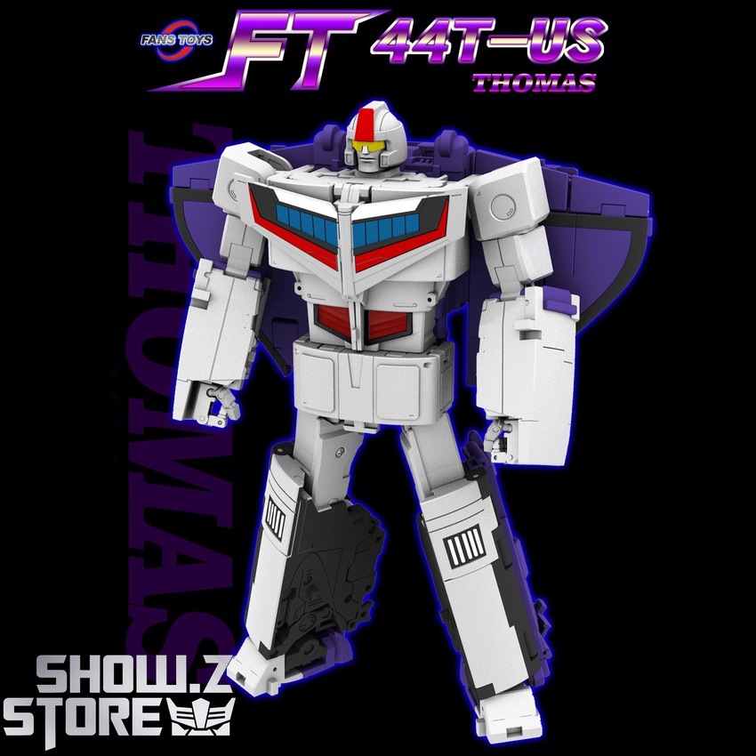 FansToys Thomas Astrotrain G1 US white red blue robot FansToys Thomas Astrotrain G1 US white red blue robot