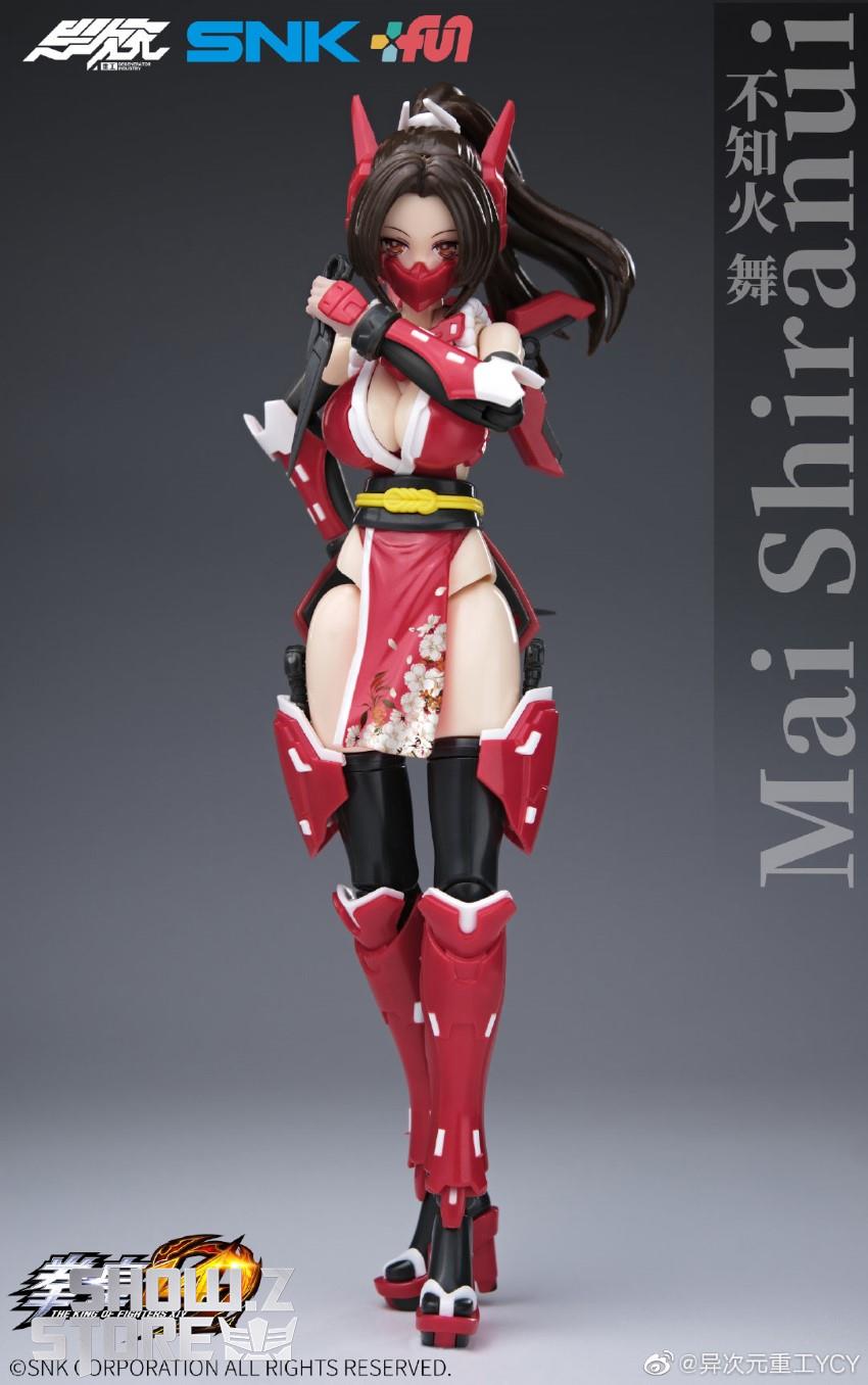 Mai Shiranui full figure pose showing outfit and hair details Mai Shiranui full figure pose showing outfit and hair details