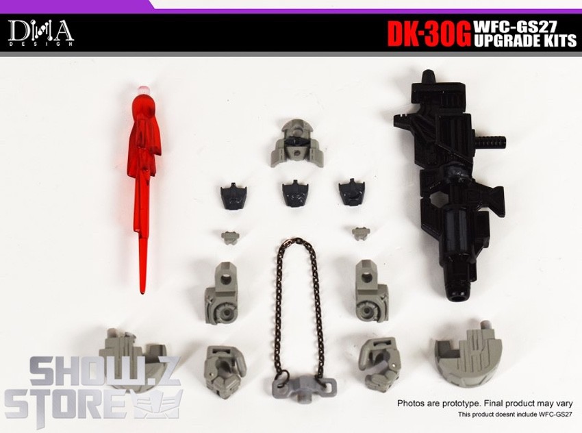 DK-30G Galvatron upgrade kit purple gold robot display pose DK-30G Galvatron upgrade kit purple gold robot display pose