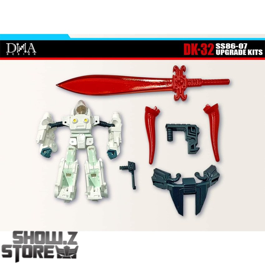 DNA Design DK-32 Slug upgrade kit components laid out DNA Design DK-32 Slug upgrade kit components laid out