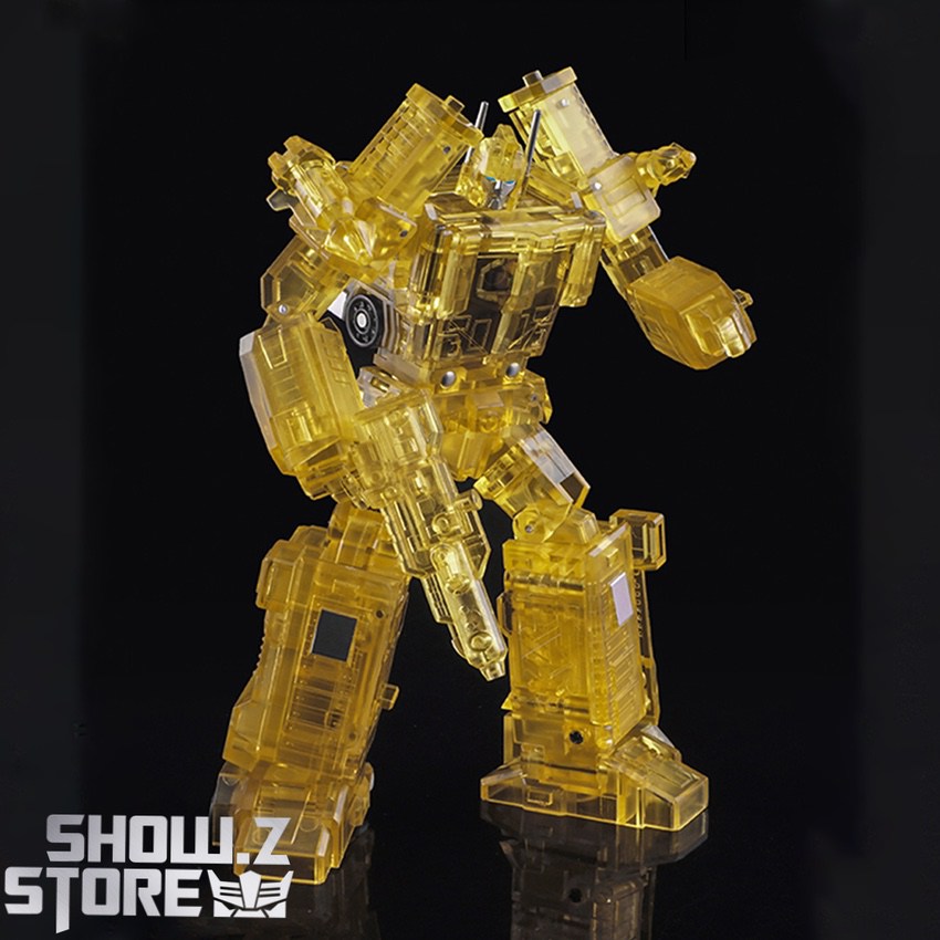 MechFansToys City Commander Yellow Shinning Magnus robot full form MechFansToys City Commander Yellow Shinning Magnus robot full form