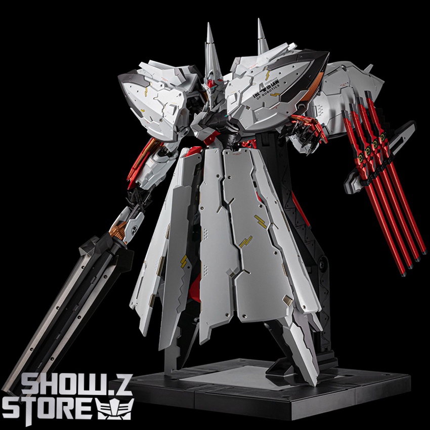 Sentinel Riobot EX-Linebarrel white red missile launcher display Sentinel Riobot EX-Linebarrel white red missile launcher display