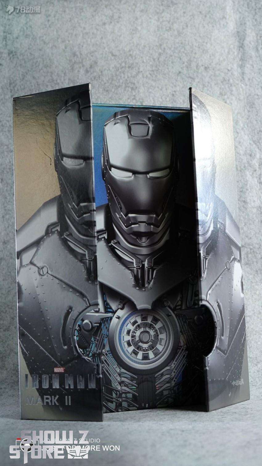 Iron Man Mark 2 figure showing detailed suit construction Iron Man Mark 2 figure showing detailed suit construction