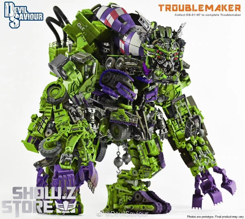 Devil Saviour Compresor Overload G1 robot form side profile Devil Saviour Compresor Overload G1 robot form side profile