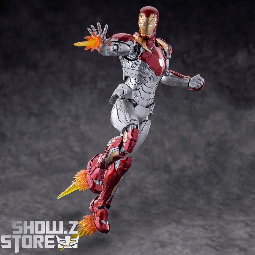 Eastern Model Iron Man Mark 47 red gold armor standing Eastern Model Iron Man Mark 47 red gold armor standing