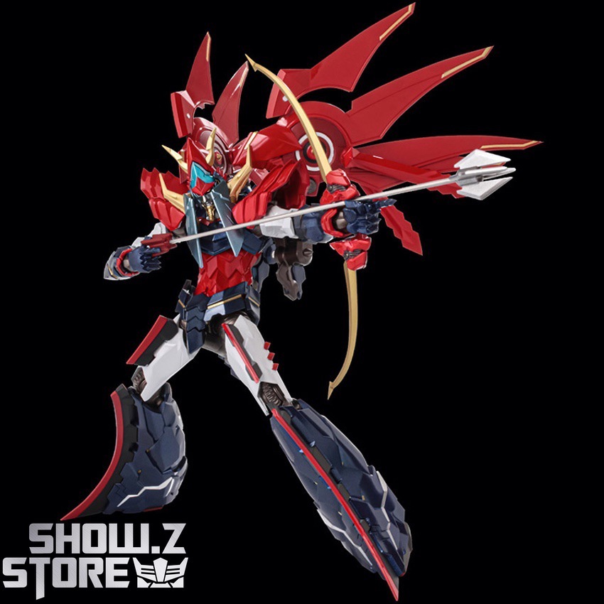 Raideen holding large sword dynamic action stance display Raideen holding large sword dynamic action stance display