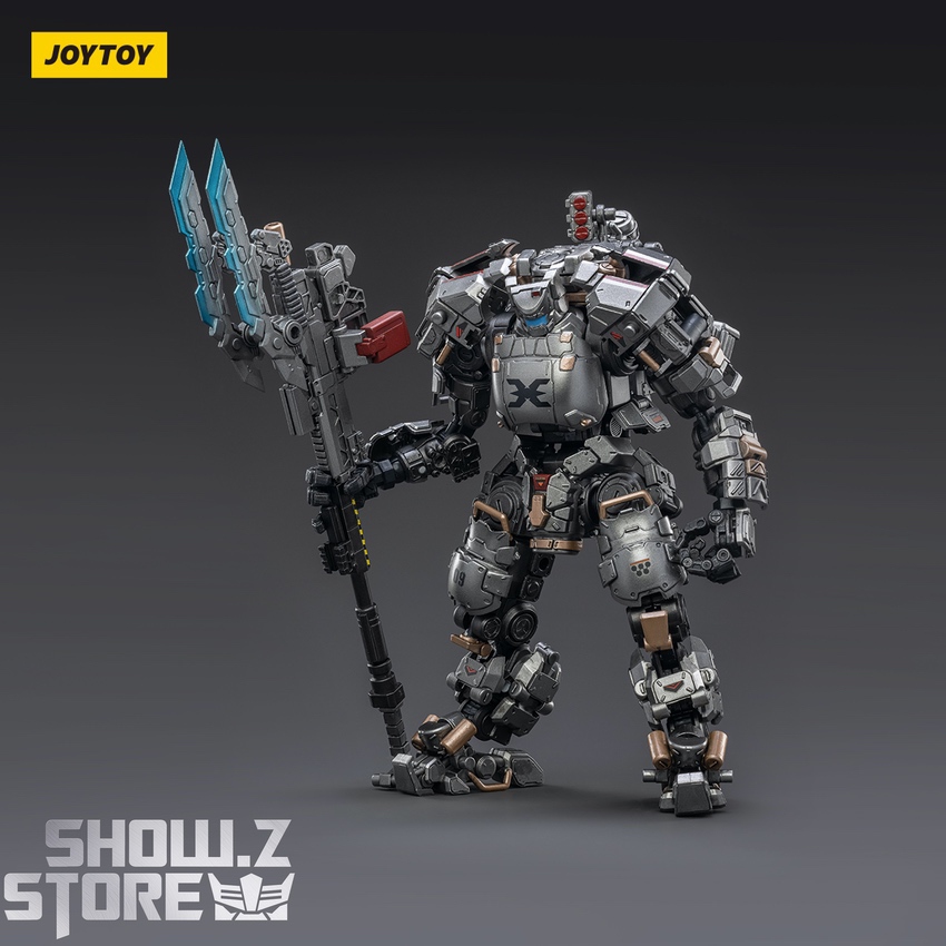 JoyToy Steel Bone Mecha 09 Silver Guardian silver armor full JoyToy Steel Bone Mecha 09 Silver Guardian silver armor full