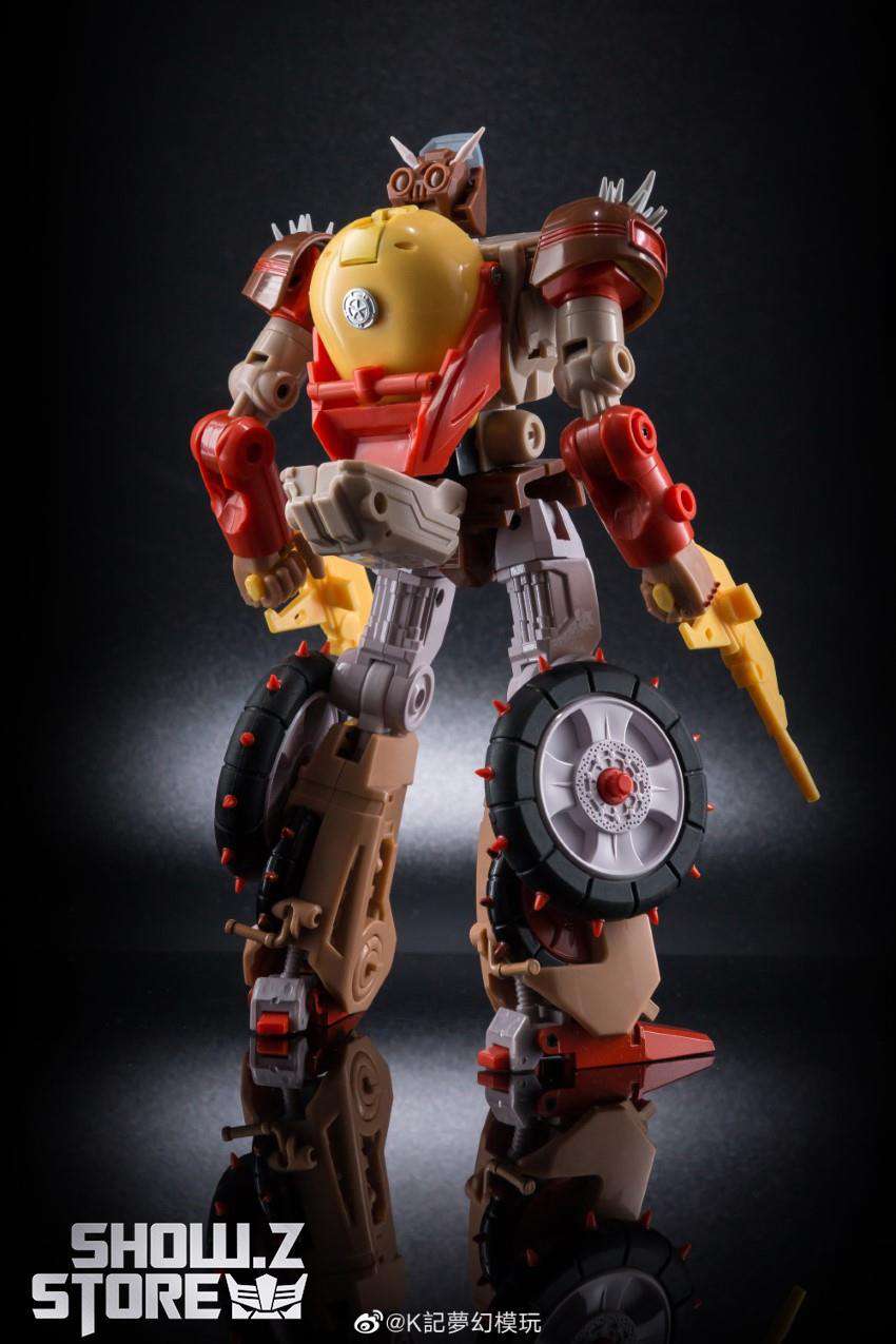Wastor Delta Junkion red robot Wastor Delta Junkion red robot