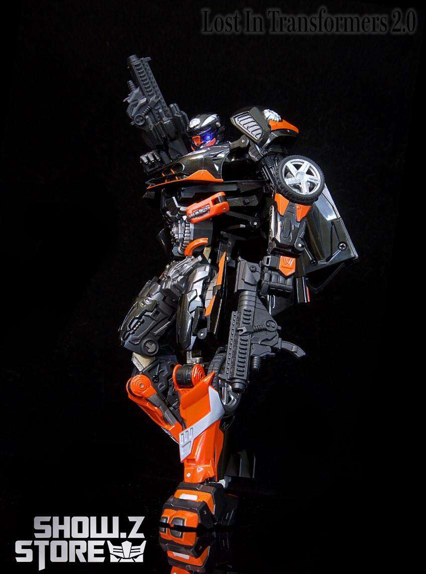 DX9 K3 La Hire Rodimus Hot Rod with rifle weapon and accessories DX9 K3 La Hire Rodimus Hot Rod with rifle weapon and accessories