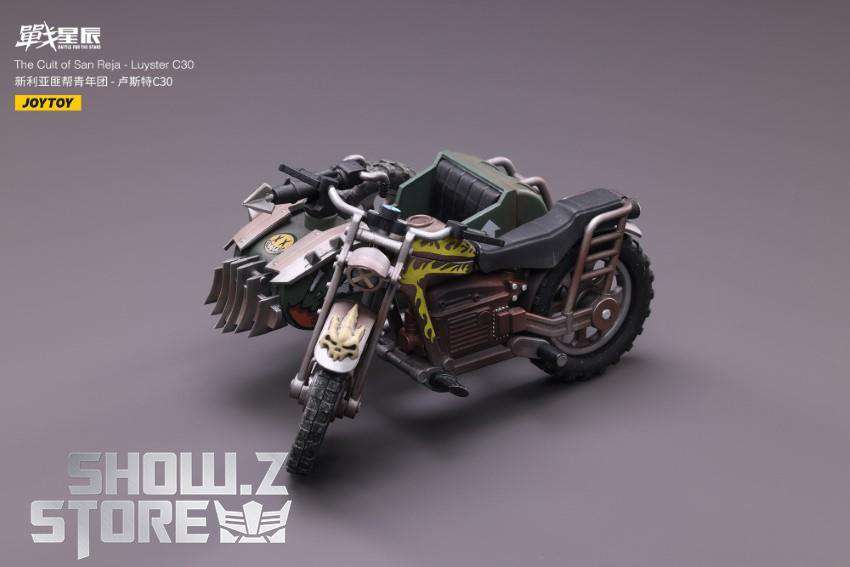 JoyToy Luyster 1/18 scale figure armed vehicle side view JoyToy Luyster 1/18 scale figure armed vehicle side view