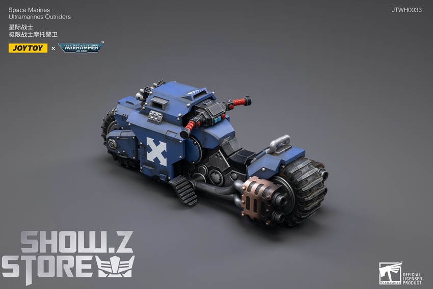 JoyToy Ultramarines Outriders figure dismounted display JoyToy Ultramarines Outriders figure dismounted display