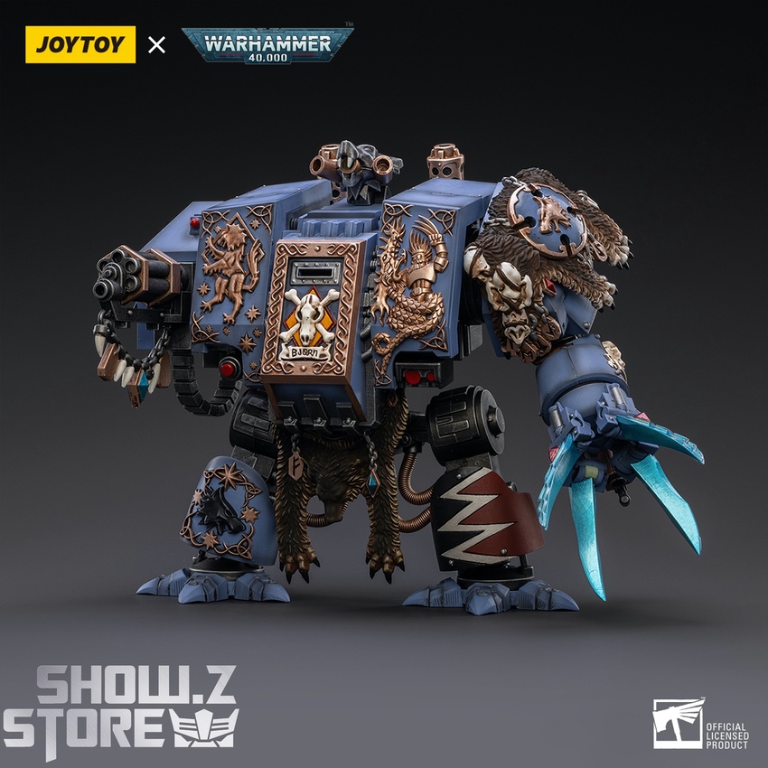 JoyToy Bjorn Fell-Handed dreadnought front facing pose display JoyToy Bjorn Fell-Handed dreadnought front facing pose display
