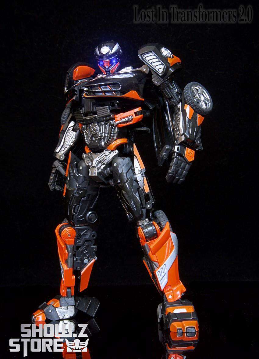 DX9 K3 La Hire Rodimus Hot Rod standing pose dynamic action stance DX9 K3 La Hire Rodimus Hot Rod standing pose dynamic action stance