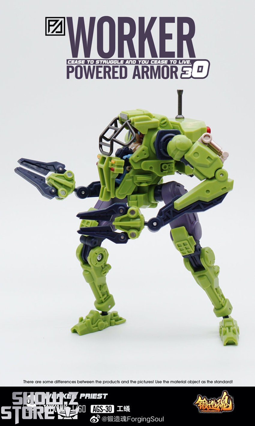 Worker Priest AGS-30 armor action stance weapon accessories Worker Priest AGS-30 armor action stance weapon accessories