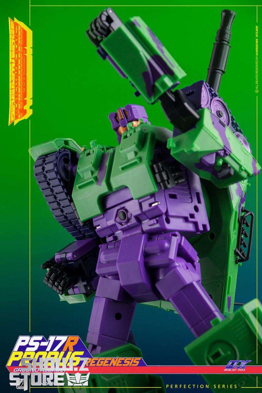 MMC Probus Brawl G2 lime green truck mode vehicle MMC Probus Brawl G2 lime green truck mode vehicle