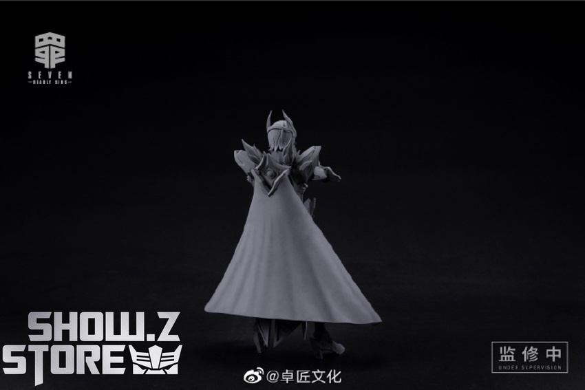 MS General Pride figure standing stance side angle display MS General Pride figure standing stance side angle display