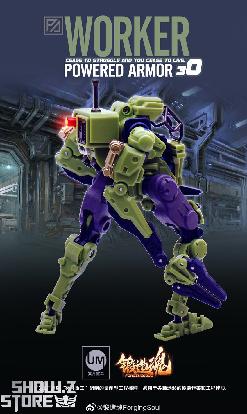 Worker Priest AGS-30 armor urban background dynamic action Worker Priest AGS-30 armor urban background dynamic action