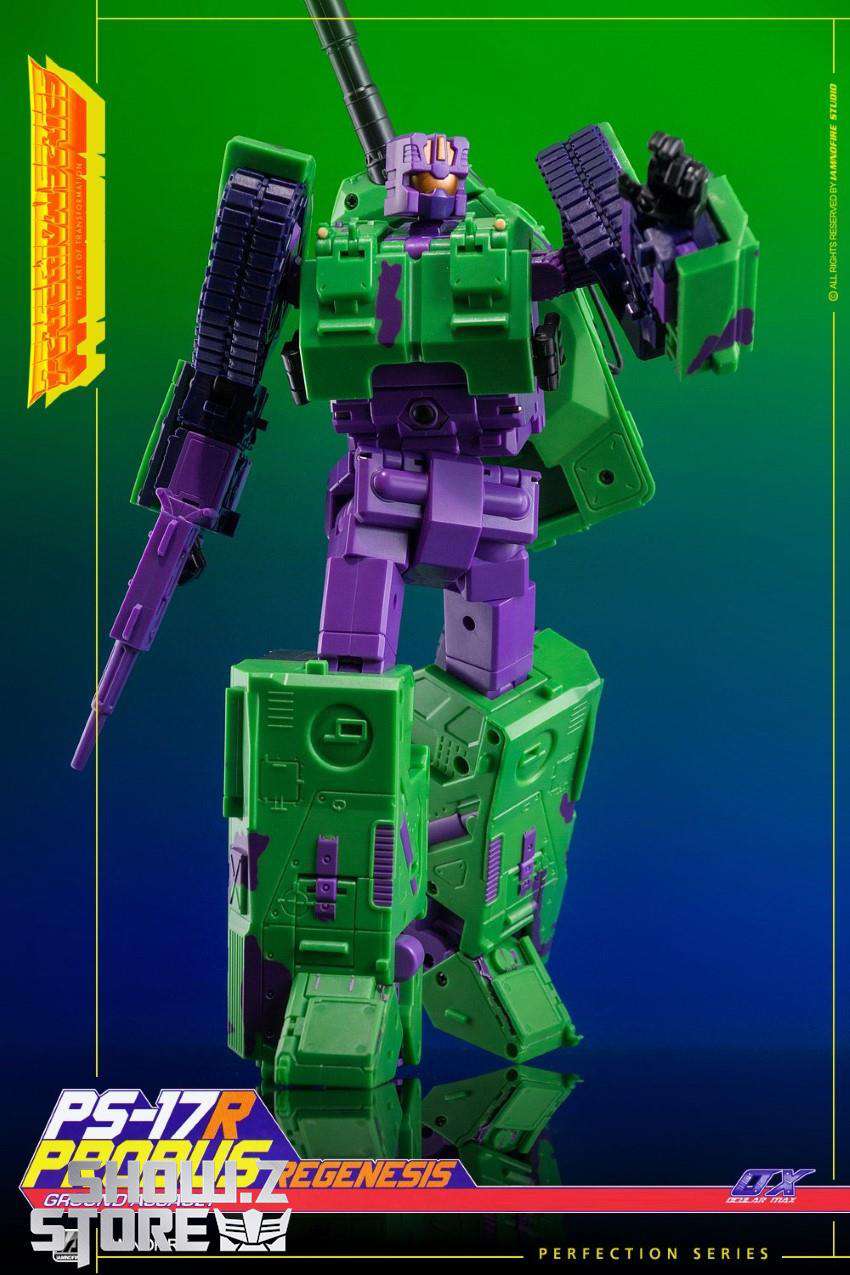 MMC Probus Brawl G2 with transformation weapons display MMC Probus Brawl G2 with transformation weapons display