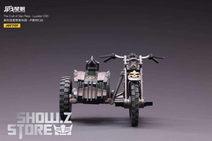 JoyToy Luyster beast figure front view vehicle setup display JoyToy Luyster beast figure front view vehicle setup display